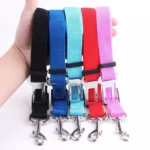 New Dog Car Belt Cat Car Seat Belt Pet Seat Vehicle Dog Harness Lead Clip Safety Lever Traction Dog Collars GXQ05 - Image 4