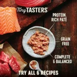 Wellness CORE Tiny Tasters Pate Adult Wet Cat Food, Natural, Protein Rich, Grain Free, Tuna Recipe, 1.75 oz, Pack of 12 Pouches - Image 3