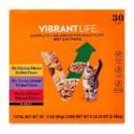 Variety Pack Grilled and Roasted Flavor in Gravy Wet Cat Food, 3 oz Cans, 30 Count