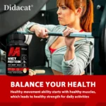 Whey Protein Capsules - Contains 5000mg of Protein - Supports Recovery, Balanced Muscle Health, Gluten Free,NON-GMO - Image 3
