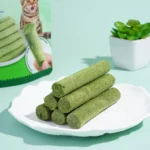 Chicken Cat Grass Molar Sticks 1/3/5bags Drain Hairballs Clean Teeth Gentle Hair Removal Pet Snacks Cat Grass Teething Sticks - Image 3