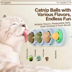 Multifunctional Cat Sugar Lickable Treats & Interactive Cat Toy | Stress Relief Pet Supplies with Assorted Flavors