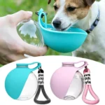 Outdoor Travel Pet Water Dispenser Cup, Leash Hook Design Leak Resistant Dog Drinking Bottle for Daily Walking & Camping - Image 4