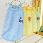 Spring and Summer Small Dog Clothes, Dog Straps, Thin, Breathable, Small and Medium-sized Dog Two Legged Pet Cat Clothes - Image 2