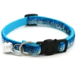 2024 Cat Collar Adjustable with Bell Breakaway Adjustable Kitten Cat Sequin Collar Neck Strap Cat Pet Supplies Puppy Accessories - Image 5