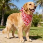 Summer Watermelon Print Pet Bandana, Adjustable Cute Dog Cat Triangle Scarf, Breathable Bib for Small Medium Large Dogs - Image 4