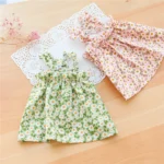 Summer Cotton Sphynx Cat Suspender Skirt Love Flower Pet Princess Dresses for Cats Gotas Katten Kedi Dog Dress mascotas Clothes - Image 7