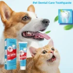 Yegbong Pet Toothpaste for Dogs Fresh Breath Oral Cleaning Bad Breath Dental Plaque Cleaning Cat Care Edible Toothpaste
