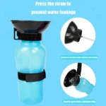 500ml Outdoor Squeeze Portable Pet Dog Water Bottle Large and Small Dog Travel Drinking Cup Supplies Suitable for Dogs and Cats - Image 6