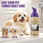 2.2oz Waterless Pet Shampoo Foam Deep Clean No Rinse Long Lasting Freshness Portable On-the-Go Pet Cleaning Solution - Image 2