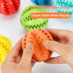 Upgrade Dog Food Ball Pet Dog Toy Interactive Rubber Balls for Small Large Dogs Puppy Cat Chewing Toys Pet Tooth Cleaning - Image 4