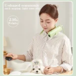 High-Power Silent Pet Hair Dryer with Beauty Bristles Quick Blow Portable Dog Grooming Tool Universal with Hanging Neck Desi - Image 6