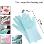 Pet Grooming Gloves for Dogs And Cats Silicone Bathing Shampoo Scrubber Dishwashing Cleaning Glove Hair Removal Multi-Functional - Image 6
