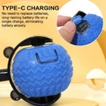 Automatic Rotating Smart LED Interactive Cat Teasing Ball Obstacle Avoidance Playful Pets Toy - Image 6