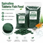 High Purity Spirulina Tablets Spiral Seaweed Enrichment Favorite Pets Food Fish Crystal Red Shrimp Fish Food Aquarium