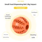 Upgrade Dog Food Ball Pet Dog Toy Interactive Rubber Balls for Small Large Dogs Puppy Cat Chewing Toys Pet Tooth Cleaning - Image 5