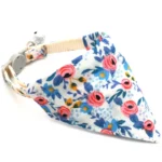 Adjustable Little Daisy Dog Neck Scarf Puppy Breakaway Pet Cat Dog Kitten Collar Bandana Kitten Accessories for Small Dogs - Image 3