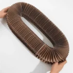 Foldable Cat Scratcher with Bell & Catnip - Multi-Level Cardboard Toy for Kittens, Durable Claw Sharpener - Image 4