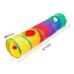 Cat Tunnel Pet Tube Collapsible Play Toy Indoor Outdoor Kitty Puppy Toys for Puzzle Exercising Training - Image 6