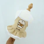 Dog Summer Skirt Breathable Cool Pet Strap Mesh Dress Cartoon Pet Clothing - Image 6