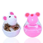 Cat Toy Mouse Tumbler Leak Food Feeder Pet Puzzle Cartoon Cat Toy Leakage Ball Kitten Interactive Toys Slow Feeding Pet Supplies - Image 6