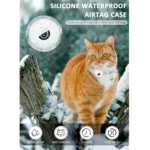 for Apple AirTag Cat Collar,Air Tag Pet Collar with airtag Holder and Bell Reflective GPS Kitten Collar for Girl Boy Cats gatos - Image 5