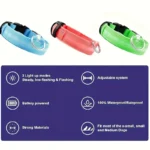 Reflective LED Dog Collar for Night Safety - Durable, Geometric Patterned, Battery-Powered, Ideal for Small/Medium Breeds - Image 5