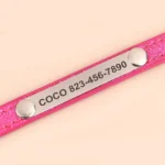 Anti-lost Cat ID Collar Personalized Puppy Cat Collars Necklace Free Engraved ID Name Tag For Kitten Cats Small Dogs Bling - Image 9