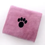 Super Absorbent Dog Bath Towel - Quick-Drying Soft Pet Towel for Small Large Dogs Puppy Grooming - Image 5