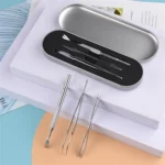 Quality Stainless Steel Pet Flea Remover Tool Scratching Hook Tweezers Clips Set Cat Dog Tick Removal Tool Pet Grooming Supplies - Image 3