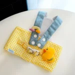 3 Pcs/Set Breathable Fabric Pet Traction Rope Set Duck Frog Design Cute Hat Dog Leash Puppy Clothes Outgoing Cat Chest Harness - Image 4