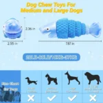 Durable Chew Toys for Dogs: Indestructible, Squeaky, Bacon-Flavored for Medium to Large Breeds - Image 5