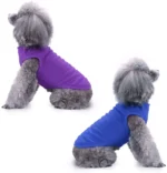 XS-3XL Blank Dog T Shirt Summer Cotton Dog Vest Shirt for Small Medium Large Dogs Yorkie Pitbull Clothes Pet Apparel - Image 8