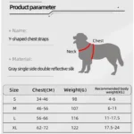 Reflective Pet Dog Harness For Small Medium Dogs Cat No Pull Vest Harnesses Puppy Chest Strap Pug Chihuahua Bulldog Supplies - Image 6