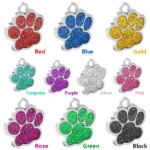 Personalized Pet Dog Cat Address Tags Engraved Cat Puppy Dog Accessories Engraved Stainless Steel Name Number Tag For Dogs Cats - Image 4