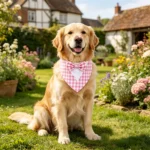 Sucado Dog Bandana with Bow Tie, Formal Tuxedo Pet Triangle Scarf, Adjustable Velcro Wedding Outfit for Small Medium Large Dogs - Image 5