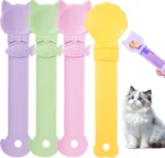 4Pcs Cat Treat Dispenser Multi Function Spoon for Lickable Cat Treats Cats Treats Squeeze Spoon Treat Feeding Wet Spoons Easy Feeding 4 Styles - Image 3