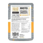 "" Feed Meow Wet Cat Food, Boost Formula with Chicken, Complete and Balanced Meal, 3oz Pouch - Image 2