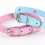 Paw Leather Durable Pet Dog Collars Puppy Pug Collars for Small Large Dog Chihuahua Cat Accessories Pet Collar for Small Dogs - Image 4