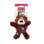 KONG - Wild Knots Bear - Internal Knotted Ropes and Minimal Stuffing for Less Mess (Assorted Colors) - Image 3