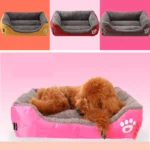 LAPLADOG Small Medium Dog Bed Cushion Luxury Pet Dogs Kennel House Puppy Cat bed 9 Colors Available Animals Supplies ZL374 - Image 4