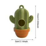 Dog Poop Pickup Bags Holder Dispenser Cactus Dog Poop Storage Bags Portable Dog Poop Bag Holder Outdoor Container For Hiking And - Image 6