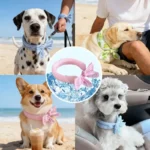 Pet Cooling Ice Scarf Cool Ice Breathable Towel Heatstroke Dogs Cats Ice Collar Cat Adjustable Collar Bib Pet Supplies - Image 4