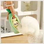 Multi Sound Pea Pod Plush Dog Toy Interactive Snuffle Training Chew Toy Bite Resistant Teething For Small Corgi Puppy Play Relie - Image 4