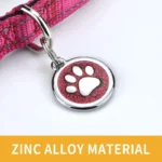 Pet ID Tags Free Engraving Pet Anti-lost Collar Pendant Personalized Puppy Name Tag Cat Paw Decoration Customized Product - Image 4