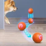 Smart Interactive Dog Toys for Aggressive Chewers Self Moving Interactive Dog Ball Automatic Vibrating Toy - Image 4