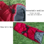 Dog Outdoor Jacket Waterproof Reflective Pet Coat Vest Winter Warm Cotton Dogs Clothing for Large Middle Dogs Labrador - Image 4