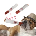 Interactive Dog Joint Sound Puppy Toys Cigar For Small Resistant Squeak Dogs Indestructible Dog Plush Chewing Toy Pet Bite Toys - Image 4