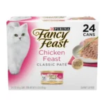 Chicken Feast Classic Pate Collection Grain Free Wet Cat Food Multi-Pack - Pack of 24 3 oz. Pull-Top Cans