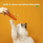 Fun Cat Teething Stick Sound Carrot Cuddle Toy Anti-Bite Scratch Board Pet Supplies for Interactive Entertainment - Image 6